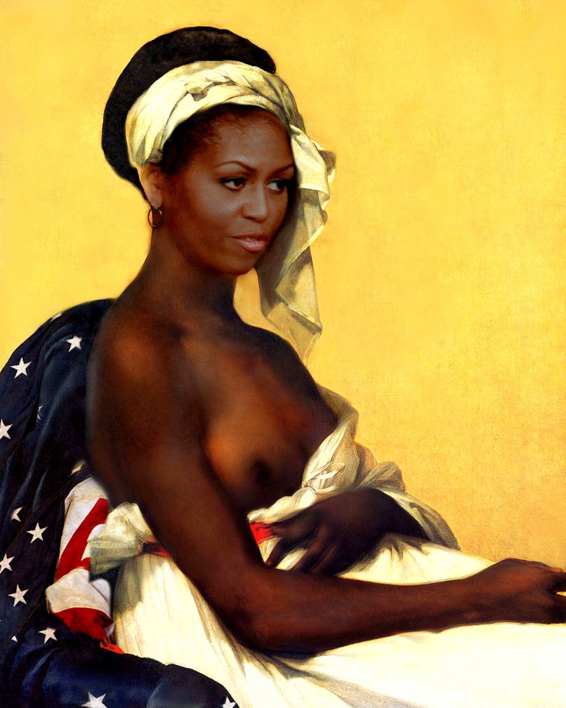 Michelle obama naked full size
