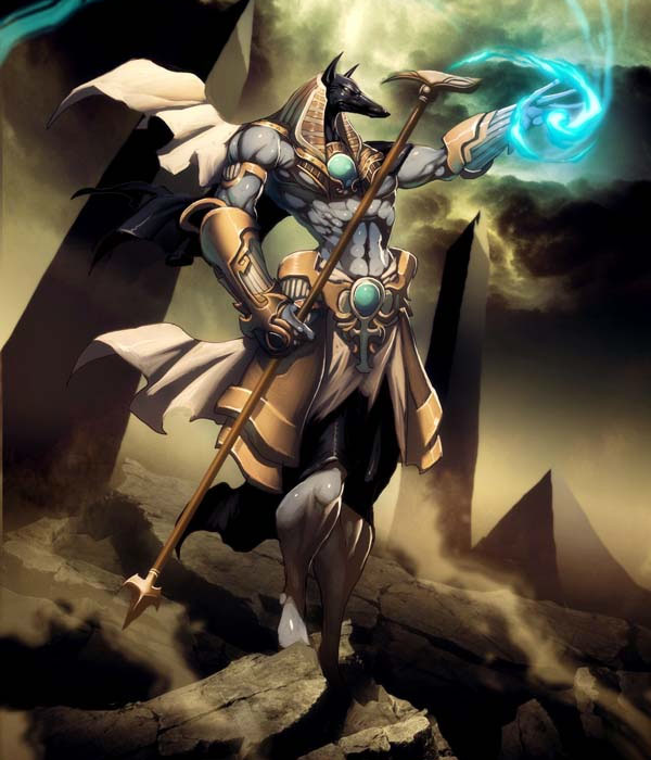 Fantasy egyptian gods full size