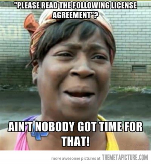 Ain t no body got time for that funny 450X490 jpeg