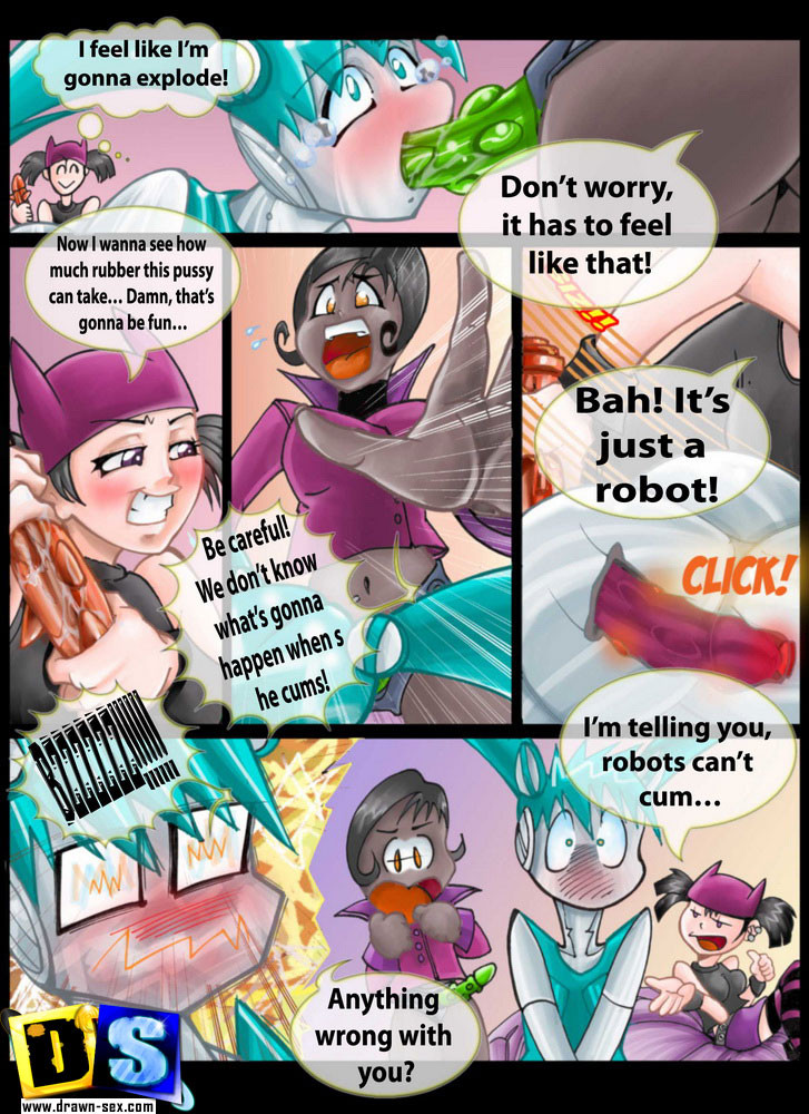 My life as a teenage robot comic full size