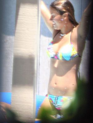 Neighbor girl bikini 604X800 jpeg