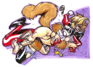 Squirrel girl vs harley quinn 640X460 jpeg