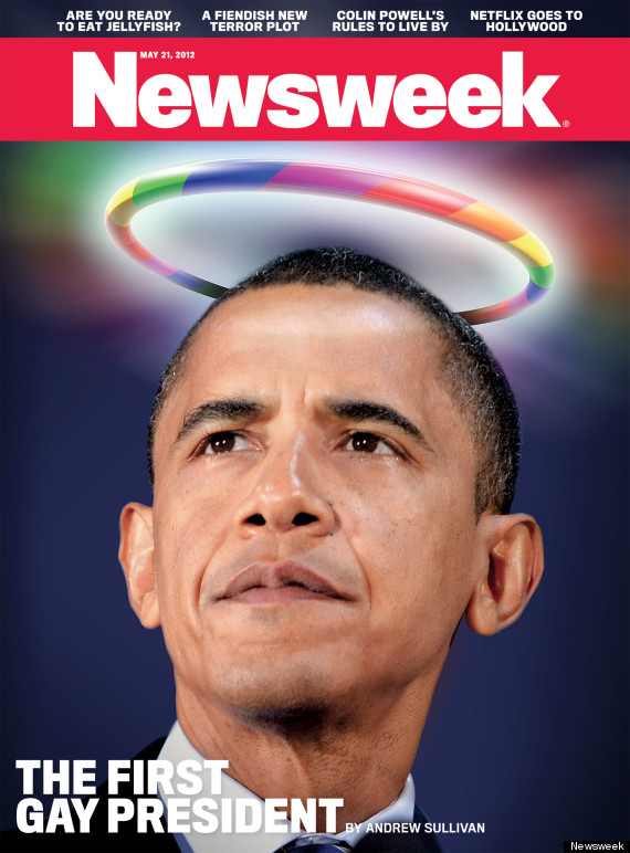 Obama gay president newsweek full size