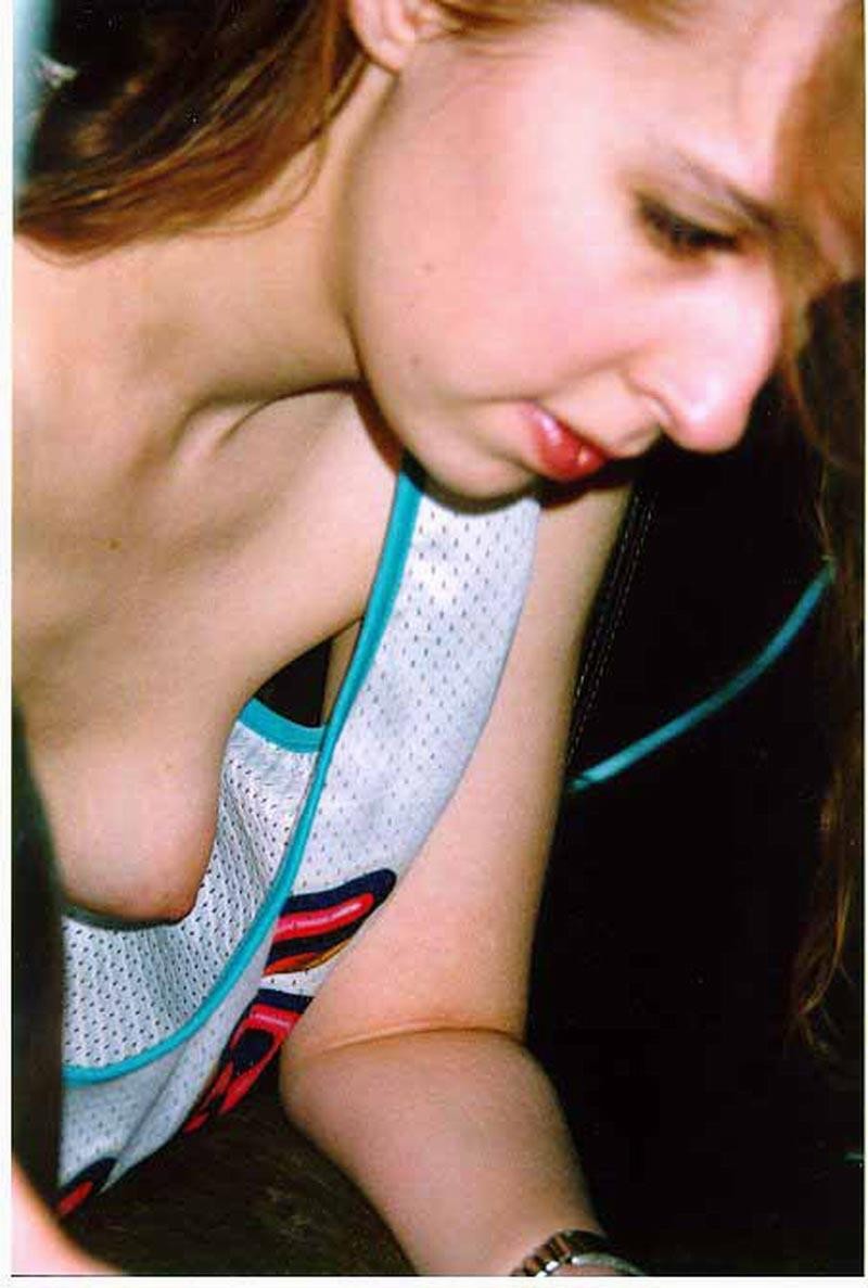 Voyeur downblouse accidental full size