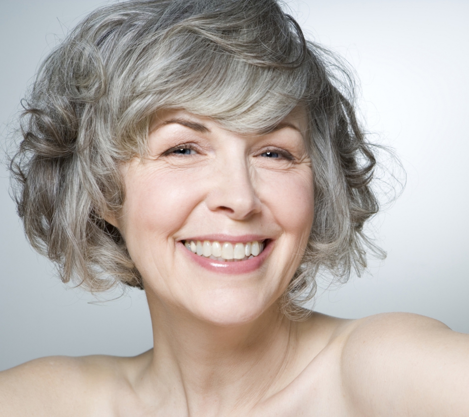 Short hairstyles for women over 50 gray hair full size