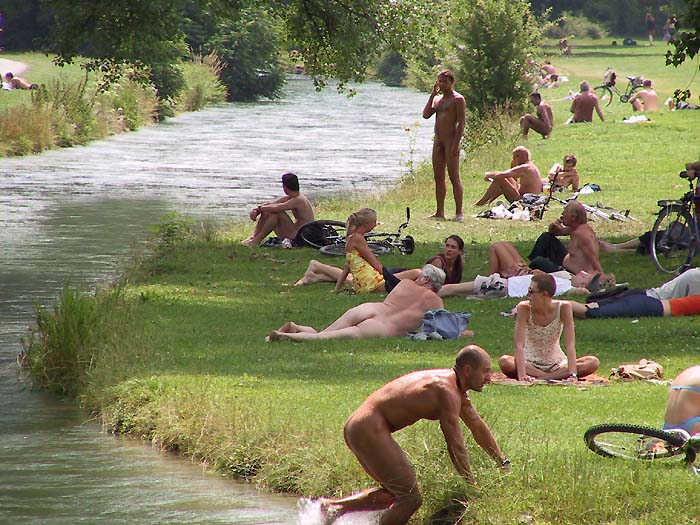 Nude park munich germany full size