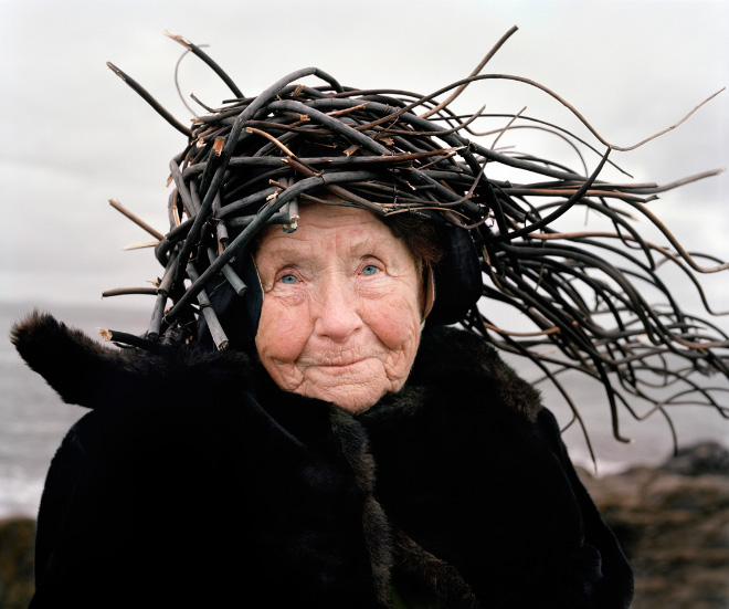 Old norwegian woman full size