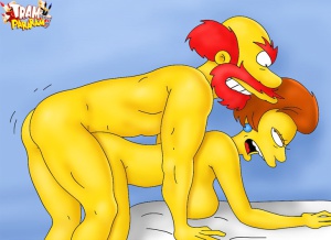 Cartoon porn tram pararam simpsons 730X531 jpeg