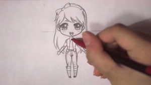 How to draw a easy chibi anime girl 960X540 jpeg