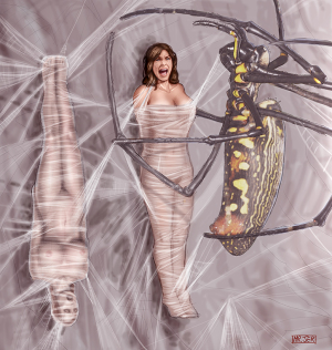 Monster girl hentai spider cocoon 800X844 jpeg