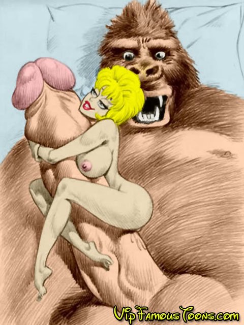 King kong and girl cartoon porn full size