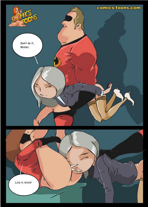 Cartoon porn incredibles lesbians comics full size