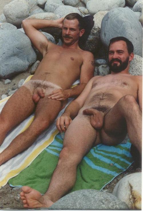 Real father and son naked full size
