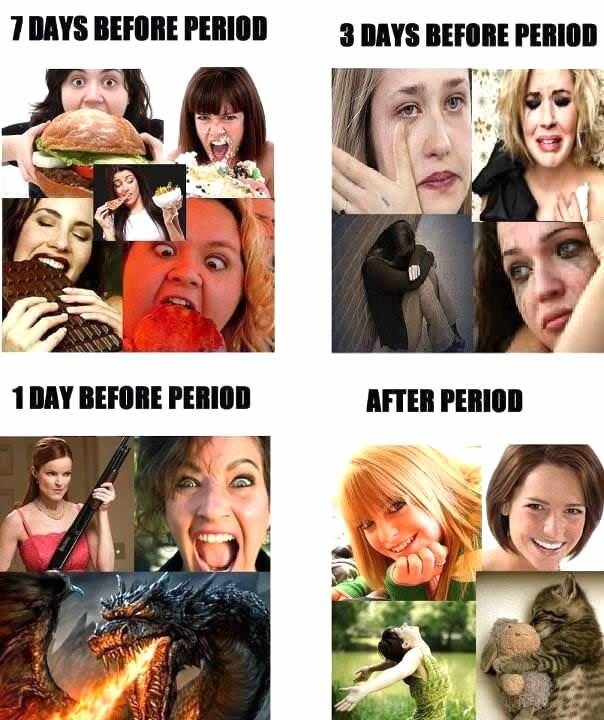 Girls on their period funny full size