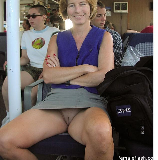 Mom flashing pussy public full size