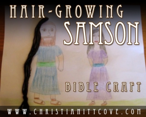 Samson bible story crafts 743X596 jpeg
