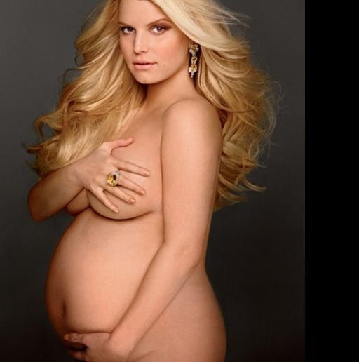 Jessica simpson pregnant boobs full size