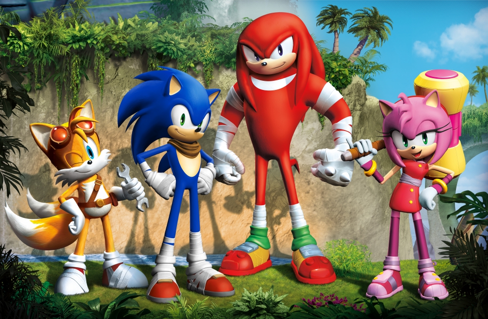 Sonic boom characters full size