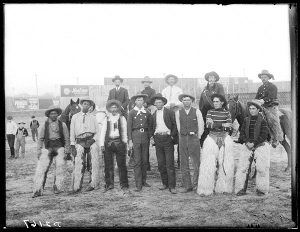 Old wild west cowboys full size
