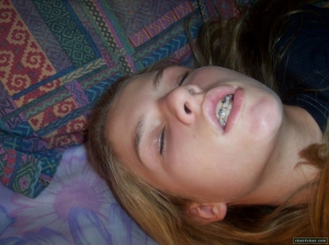 Girl cum face braces 960X719 jpeg