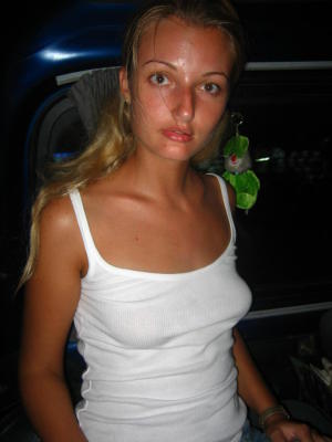 Girls in tight tank tops braless 960X1280 jpeg