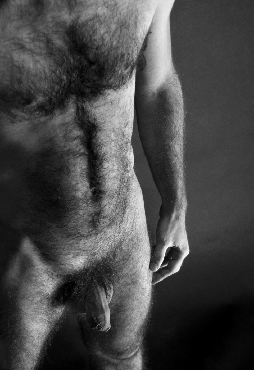 Very hairy men nude full size