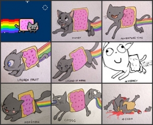 Different nyan cats 635X520 jpeg
