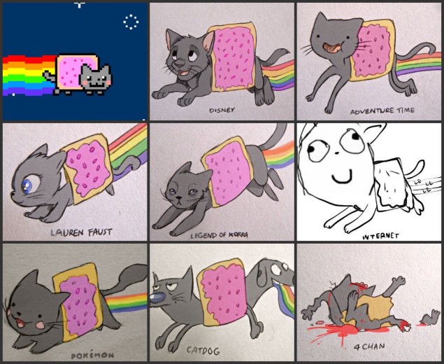 Different nyan cats full size
