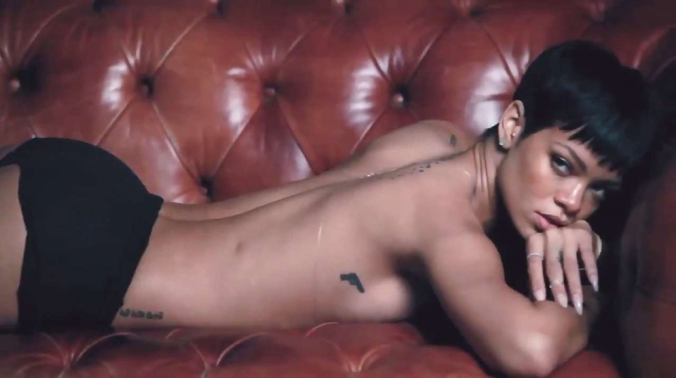 Nipple rihanna sex tape full size