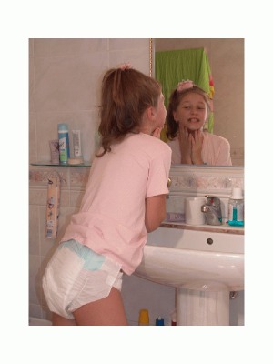 Young teen girls wearing diapers 600X800 jpeg