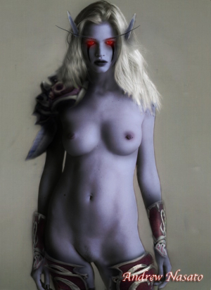 Sylvanas windrunner cosplay nude 618X849 jpeg