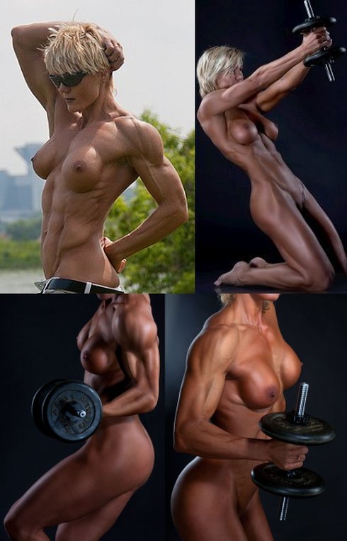 Bodybuilder nude female athletes full size