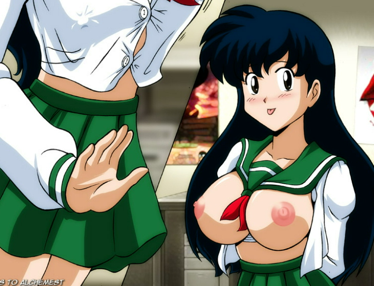 Inuyasha kagome upskirt full size