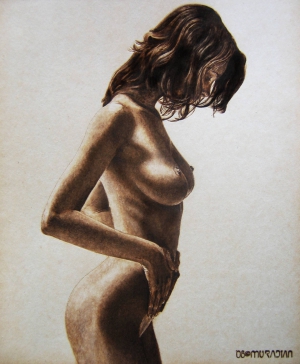 Pyrography on wood nude 960X1165 jpeg