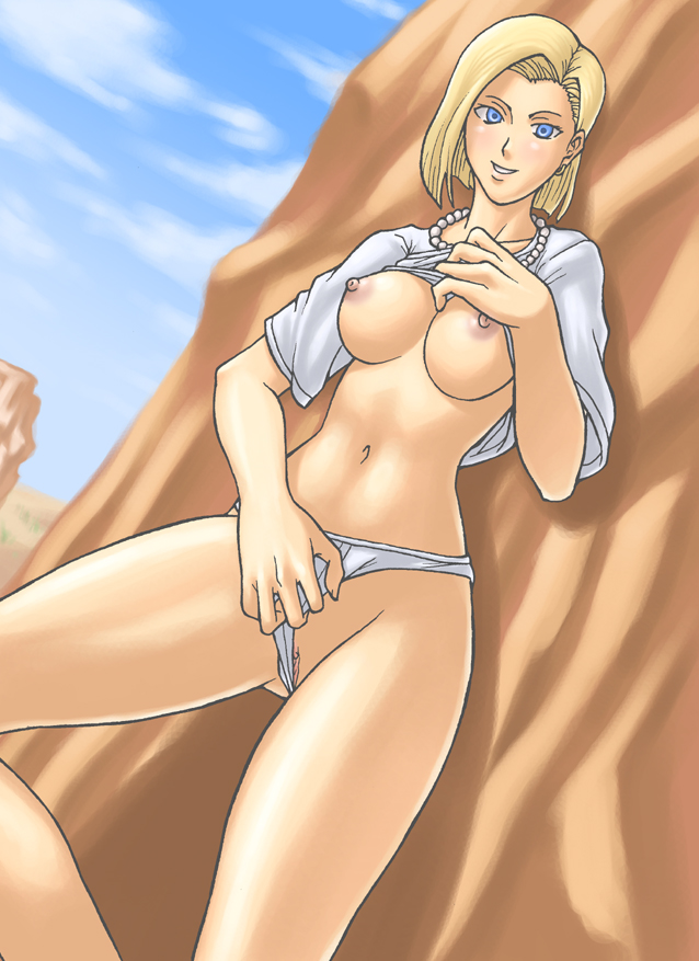 Android 18 naked full size