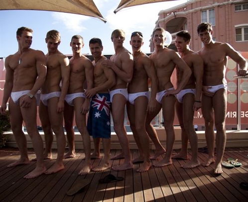 Gay nude men mardi gras parade full size