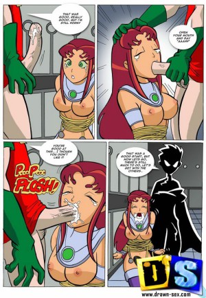Cartoon network teen titans porns sexs 497X720 jpeg