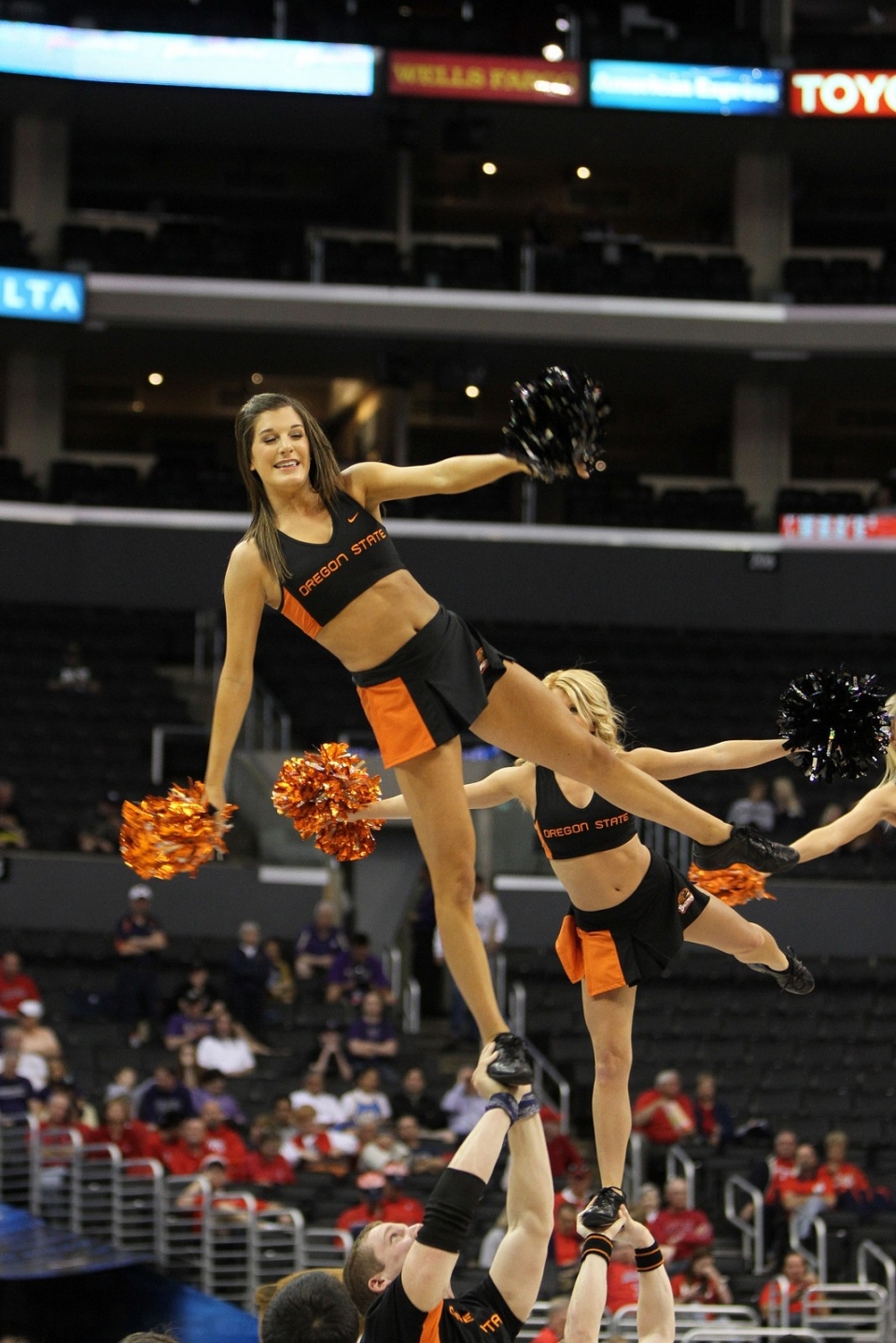 Oregon state university cheerleaders full size
