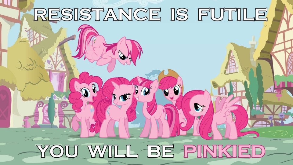 My little pony pinkie pie and fluttershy full size