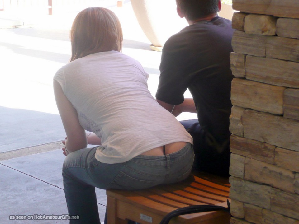Tight yoga pants thong full size
