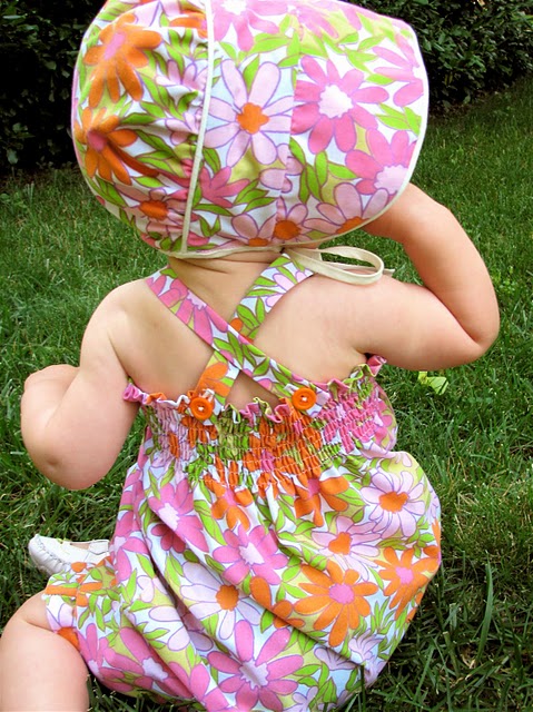 Free baby bonnet patterns to sew full size