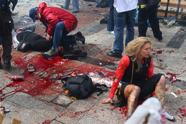 Boston marathon bombing full size
