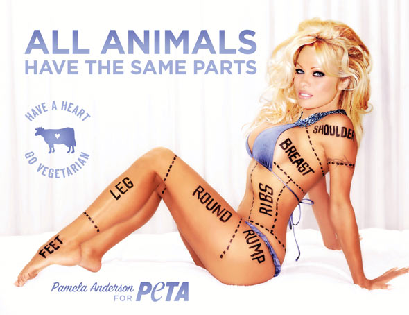 Pamela anderson peta ad banned full size