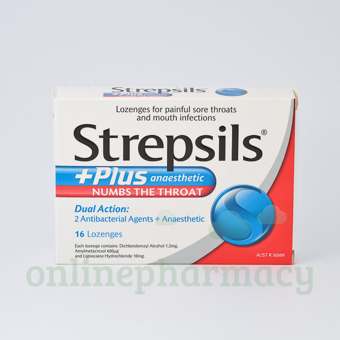 Sore throat lozenges full size