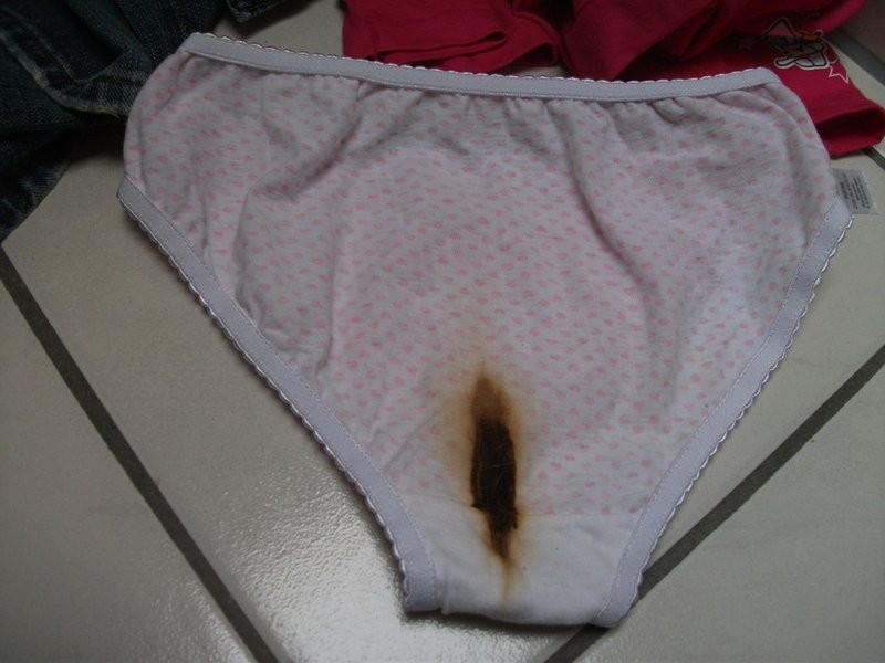 Panties in friends bathroom full size