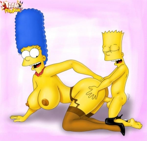 Bart simpson fucking marge simpson 600X575 jpeg