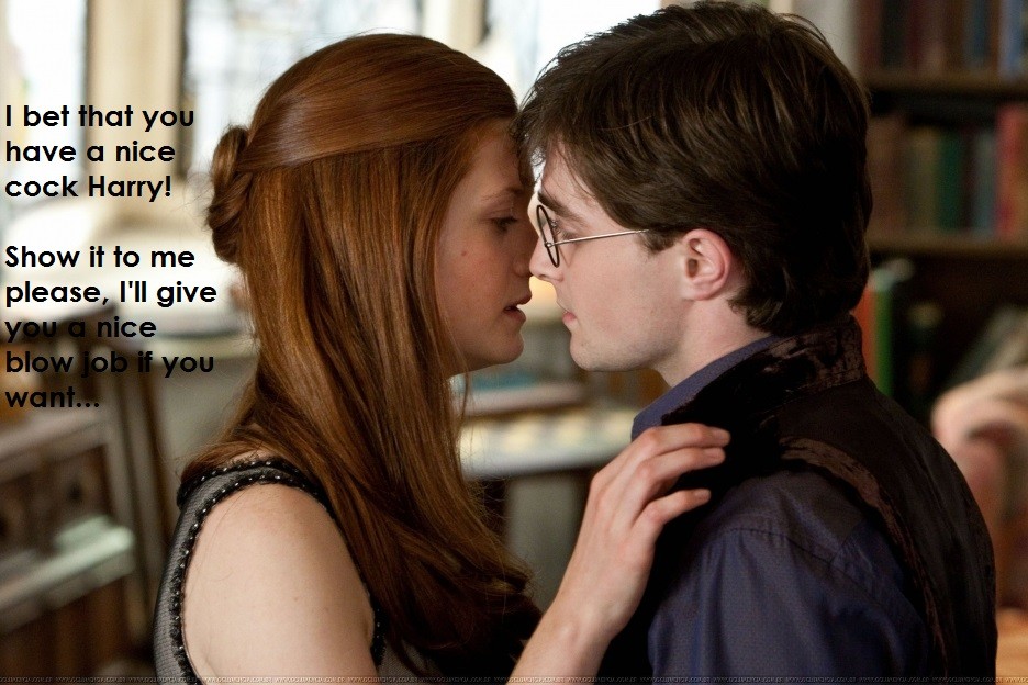 Harry potter and ginny weasley full size