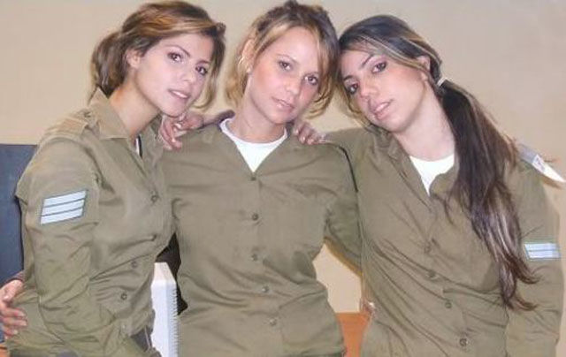 Beautiful israeli army girls full size