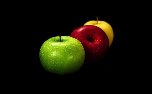 Red yellow green apple s 960X600 jpeg