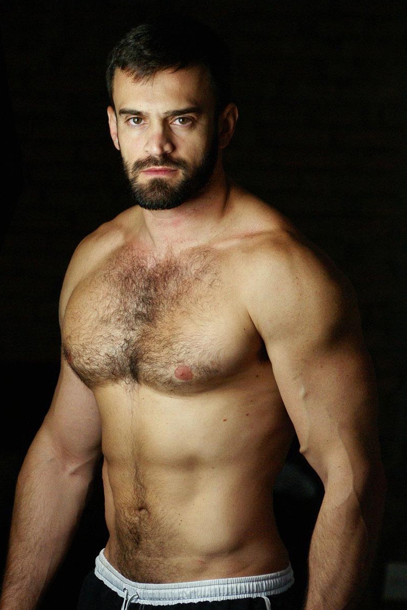 Gay brazilian male model on magazine full size